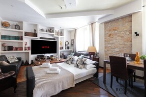 1 chambre, fer et planche à repasser, Wi-Fi gratuit, draps fournis