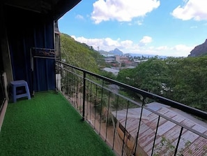 Apartamento, 1 cama Queen | Terraço/pátio