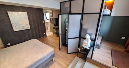 Duplex moderne avec climatisation, calme et confort