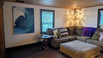 电视、DVD 播放器、书、影片库