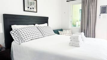 1 habitación, wifi y ropa de cama