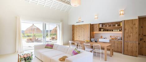 Villa, Private Pool | Living area