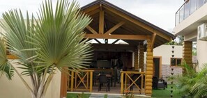 Outdoor dining - Serene Villa with Mountain View in Jarabacoa, Dominican Republic (Jarabacoa)