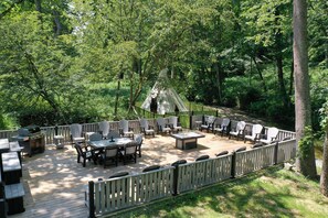 Restaurante al aire libre