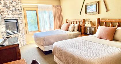 Lake Superior Two Queen Bed Studio~Pool/Hot tub-Burlington Bay