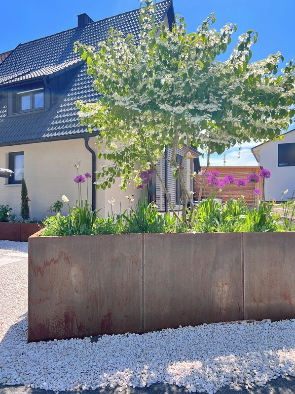 Property grounds - WolkenGuckerei - 6Pers | 3 bedrooms | private SPA | whirlpool | sauna (Markt Erlbach)