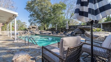 Seasonal outdoor pool