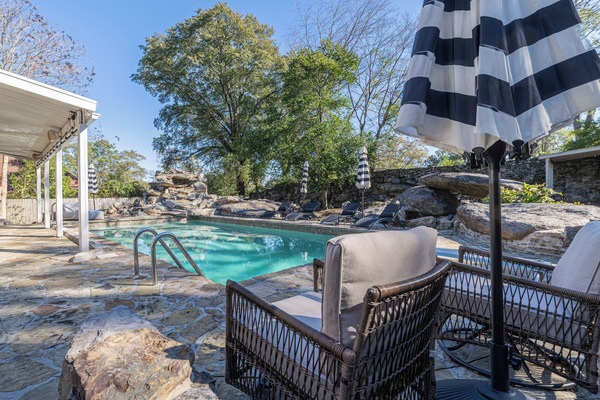 Seasonal outdoor pool