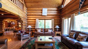 TV, fireplace, table tennis