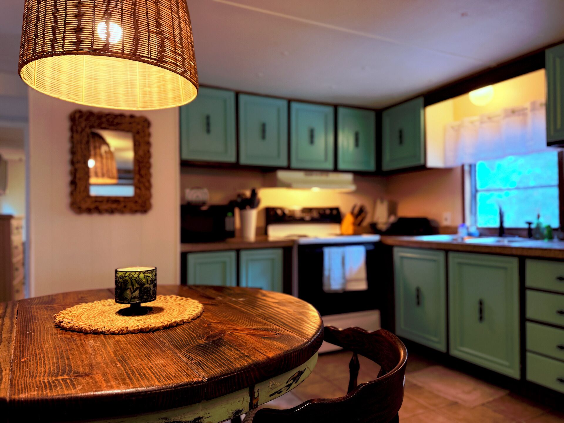 Microwave, oven, stovetop