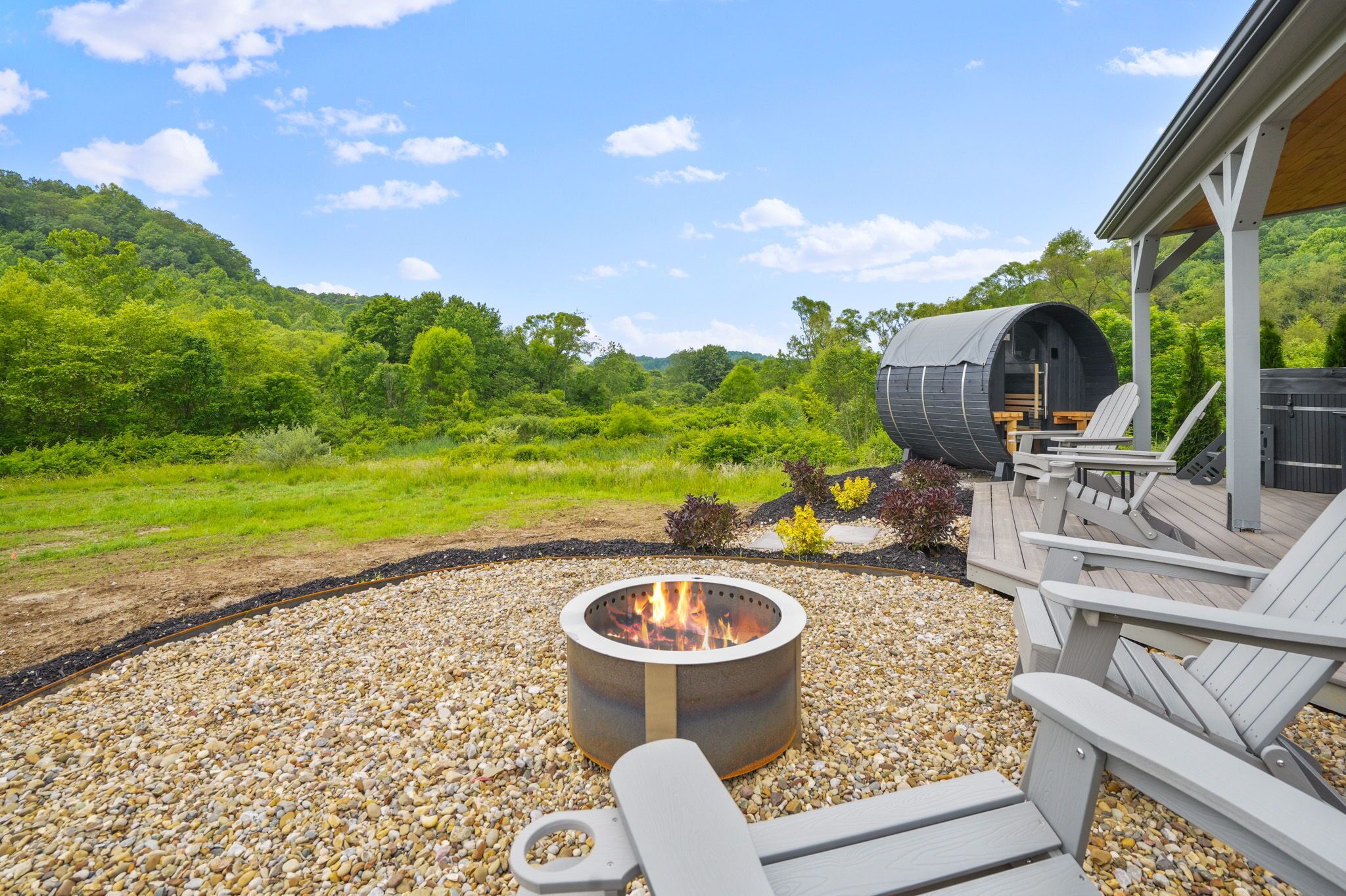 Àrea exterior de l'allotjament