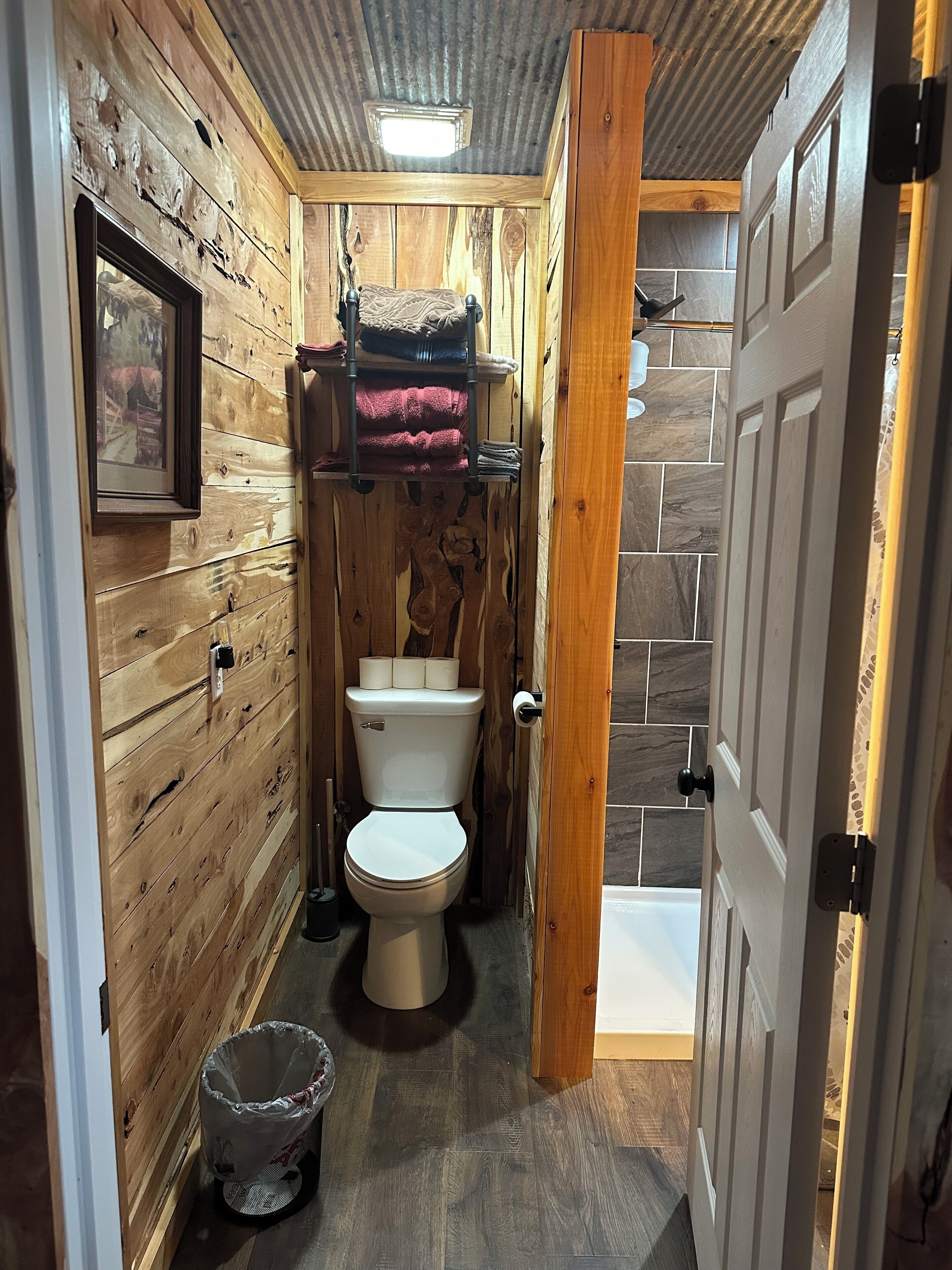 Handdoeken, zeep, toiletpapier