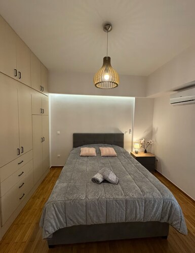 Enjoy the center of Athens. 10 minutes from the Attiki Metro Station