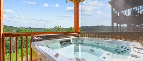 Bain à remous extérieur