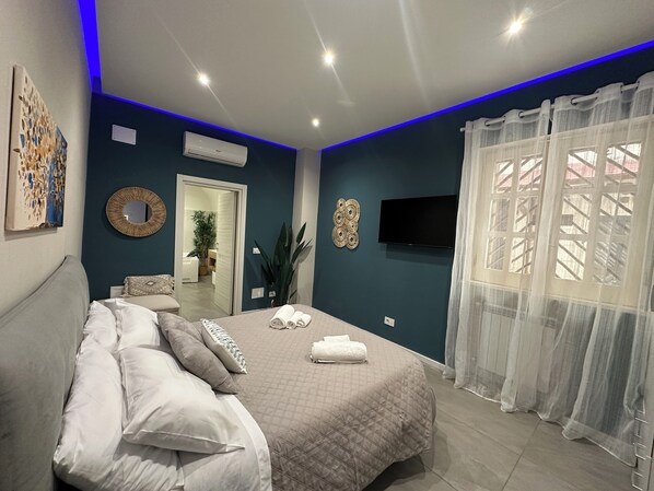 1 غرفة نوم وواي فاي مجانًا وملاءات أسرّة