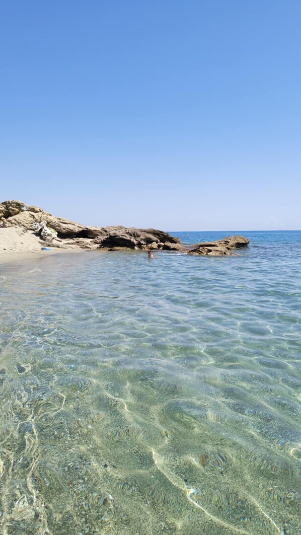 Tæt på stranden