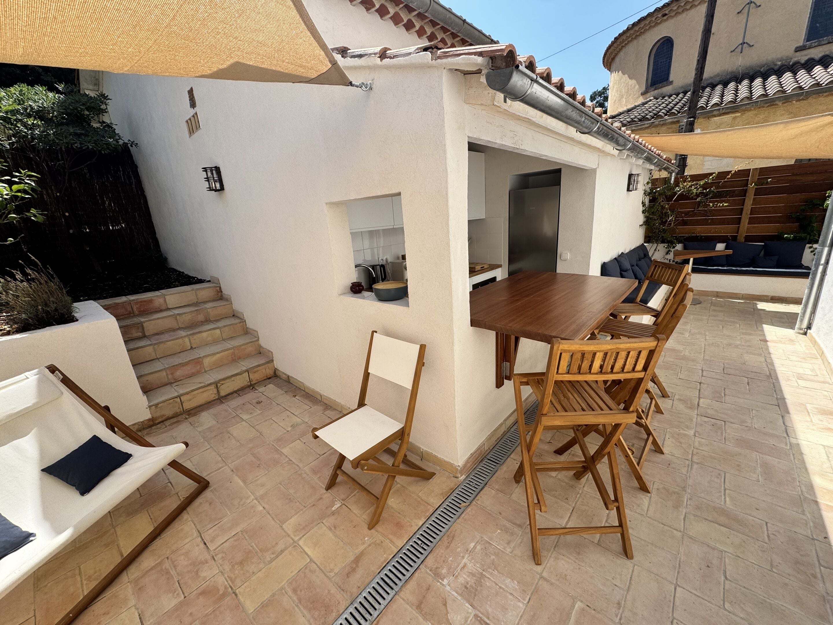 Phòng Suite, phù hợp cho người khuyết tật, có phòng tắm riêng (Hem) | Hiên