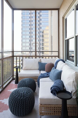 Downtown ATL Condo Balcony