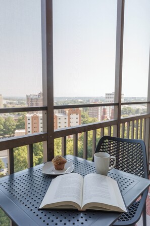 Terrace/patio - Downtown ATL Condo Balcony (Atlanta)
