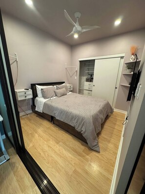 1 bedroom, iron/ironing board, WiFi, bed sheets