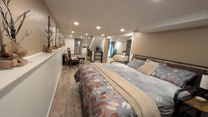 1 bedroom, iron/ironing board, internet, bed sheets