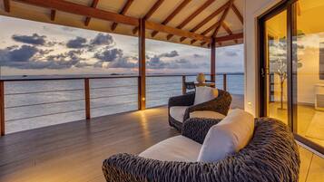 Superior Chalet, Ocean View | Terrace/patio