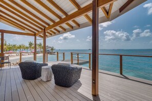 Xalet superior, vistes a l'oceà | Terrassa o pati