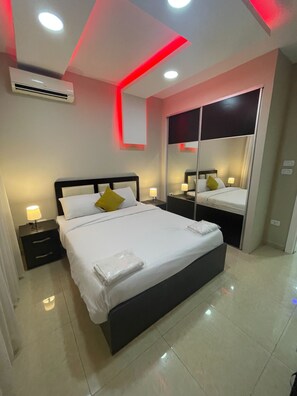 Apartamento, 1 habitación, accesible para personas con discapacidad, fumadores | 1 dormitorio
