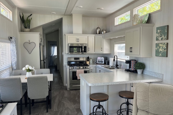 Microwave, oven, stovetop