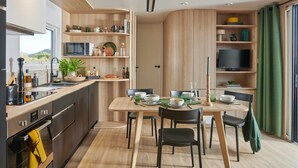 Mobile Home | Private kitchen - Relaxed Vias Mobile Home for Family (Vias)