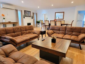 TV connectée, cheminée