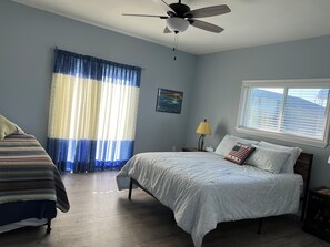 4 bedrooms, iron/ironing board, travel cot, free WiFi