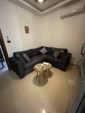 Apartamento, 1 quarto, acessível | Área de estar