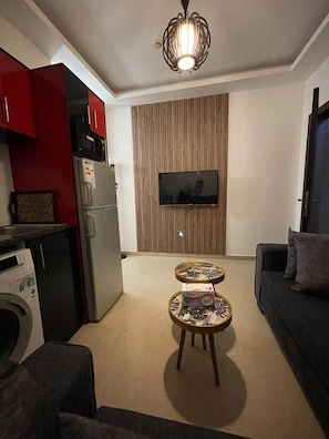 Apartamento, 1 quarto, acessível | Sala de estar