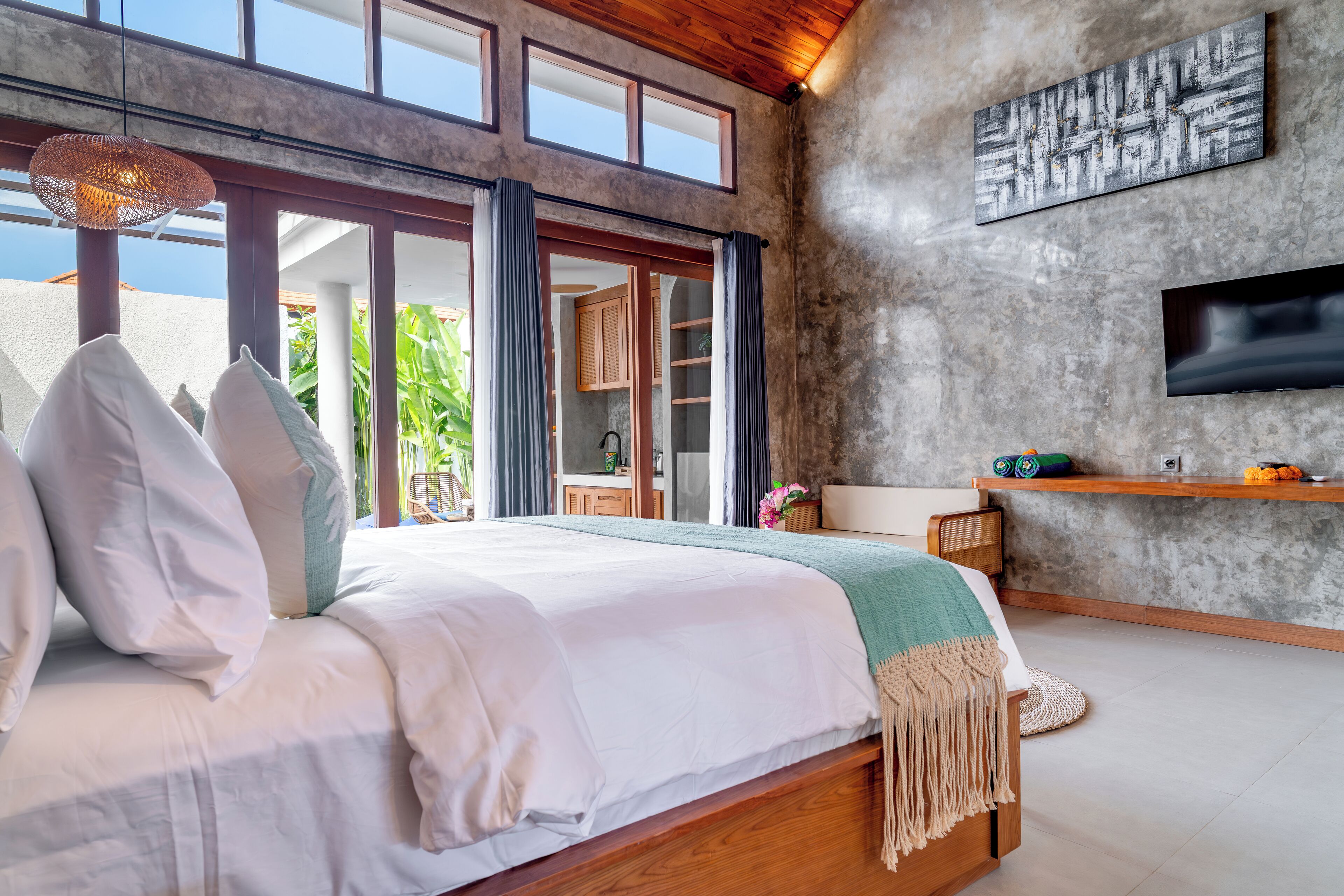 Villa, 1 Bedroom, Private Pool | Egyptian cotton sheets, premium bedding, individually furnished, desk