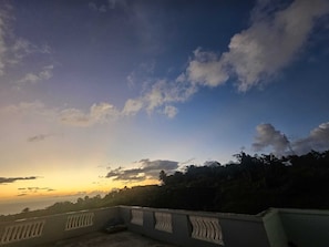 Vue depuis l’hébergement