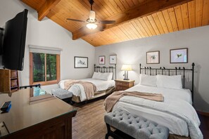 3 chambres, fer et planche à repasser, lit parapluie, Wi-Fi gratuit