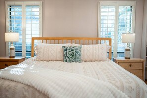 2 bedrooms, desk, iron/ironing board, travel cot