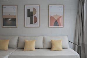 Apartament Comfort, vistes a la ciutat | Sala d'estar