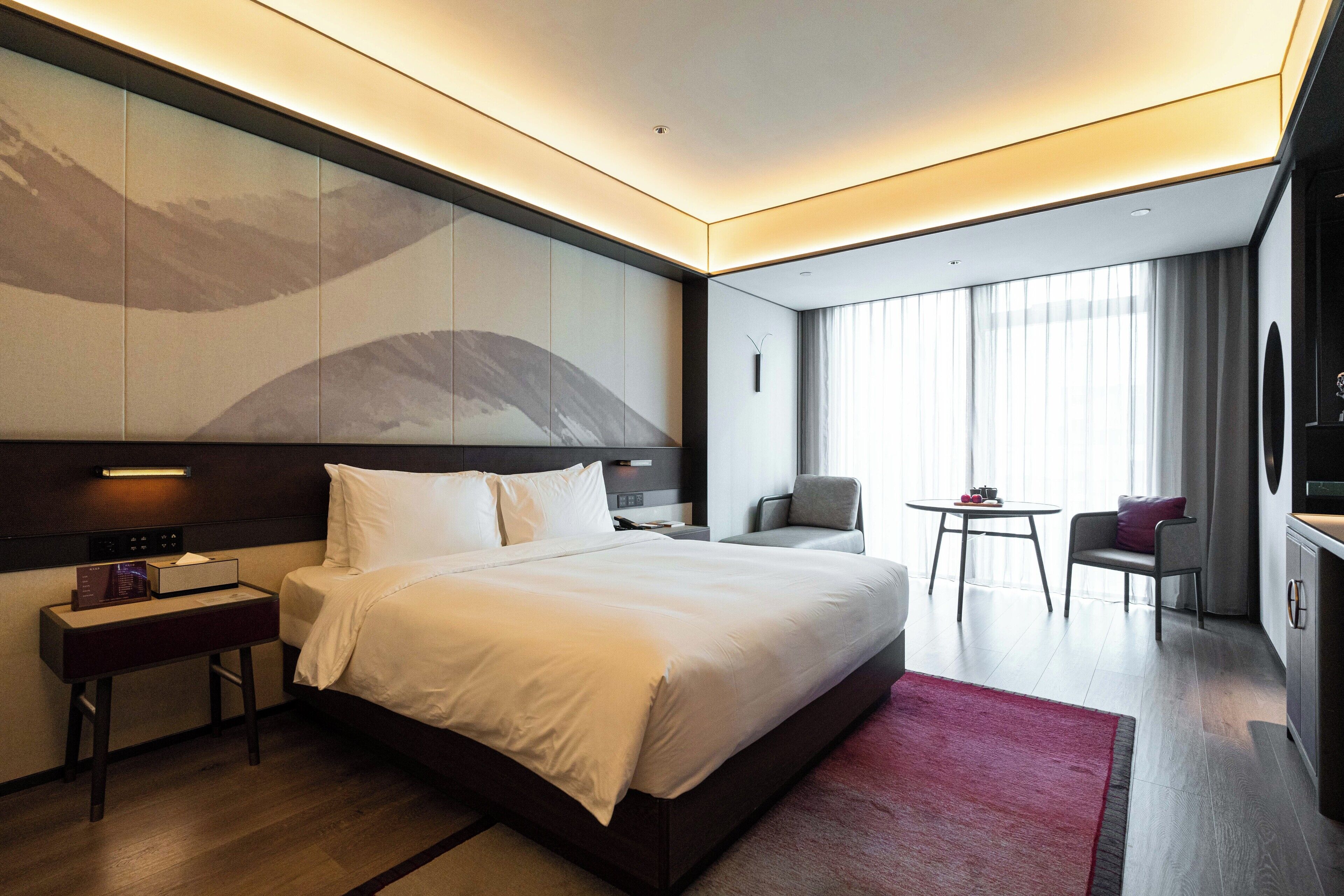 ラグジュアリー ルーム 禁煙 | 防音設備、WiFi (無料)、ベッドシーツ