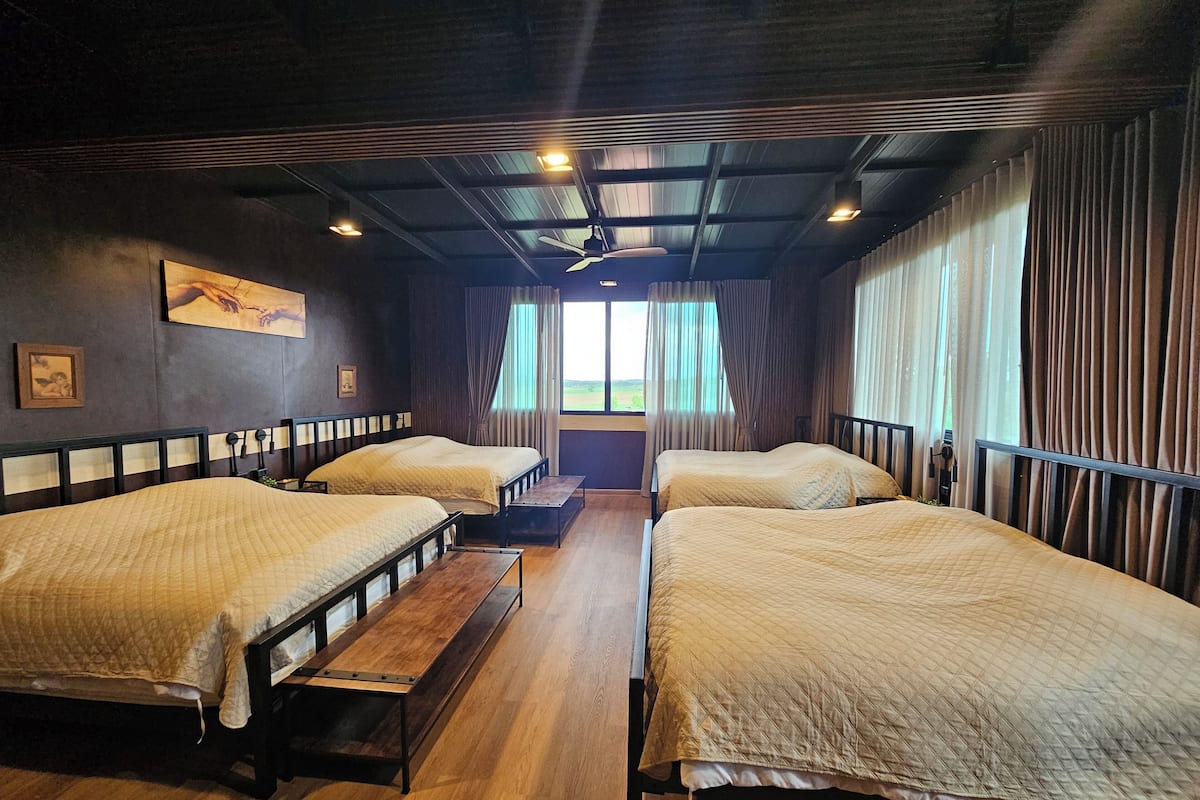 ห้องแฟมิลี่, วิวภูเขา | โต๊ะทำงาน, Wi-Fi ฟรี, ผ้าปูที่นอน