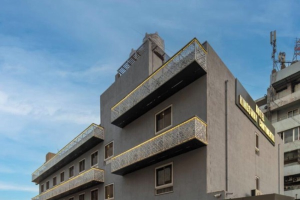 Fassade der Unterkunft