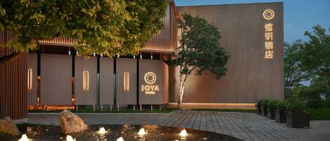 Fachada de la propiedad