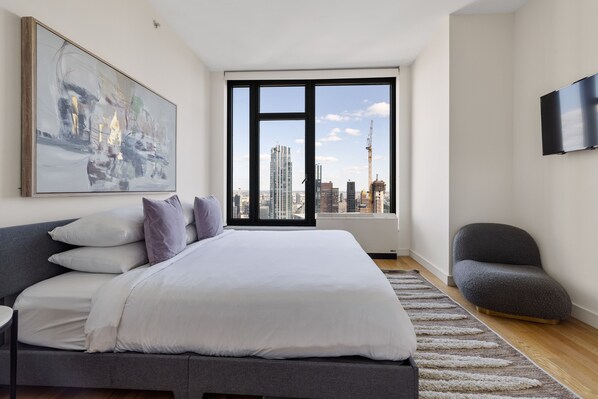 2 chambres, fer et planche à repasser, Wi-Fi gratuit, draps fournis