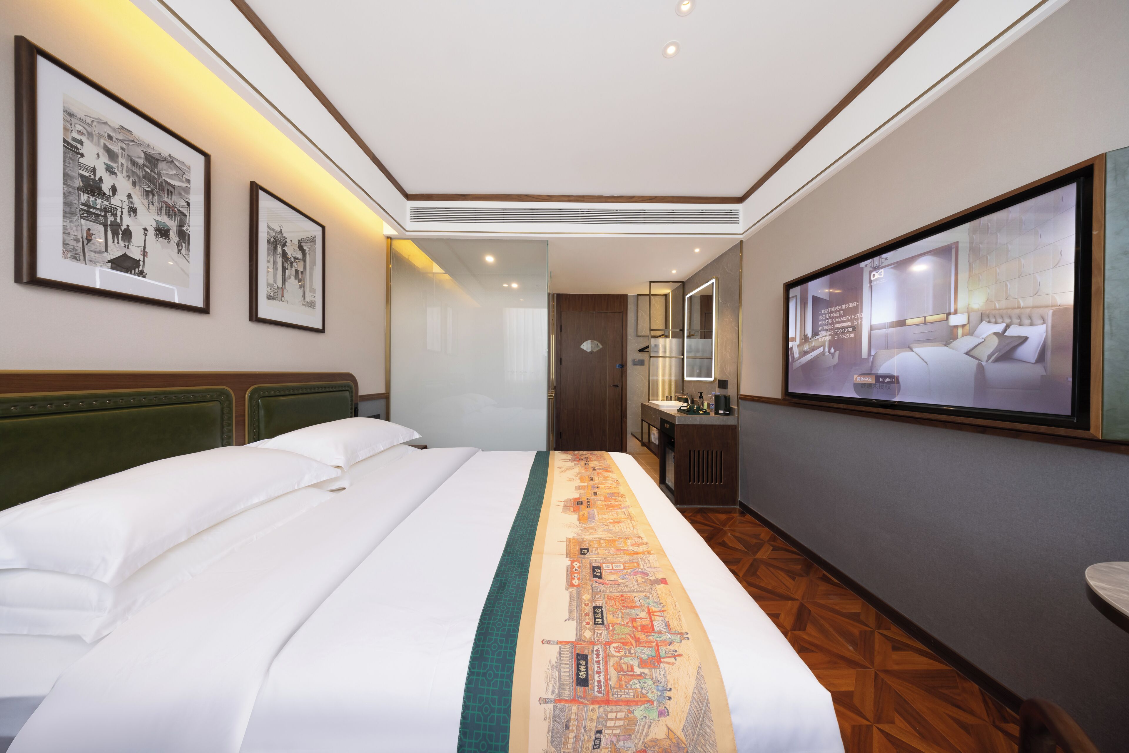 Habitación Confort doble | Ropa de cama de alta calidad y colchones con acolchado adicional