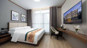 Basic Double Room | Premium bedding, pillowtop beds, free minibar, free WiFi