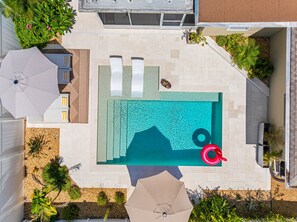 Beheizter Pool