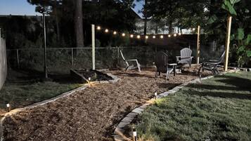 Overnattingsstedets uteområder