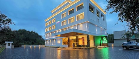 Fassade der Unterkunft