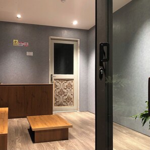 Facciata della struttura